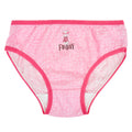 White-Pink-Grey - Close up - Tom Franks Kids Girls Weekday Briefs (Pack Of 7)
