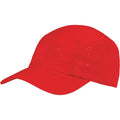 Indian Red - Front - Jack Wolfskin Adults Unisex Activate Fold-Away Cap