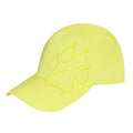 Green Lime - Front - Jack Wolfskin Adults Unisex Activate Fold-Away Cap