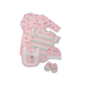 Pink - Front - Nursery Time Baby Love Gift Set (5 Pieces)