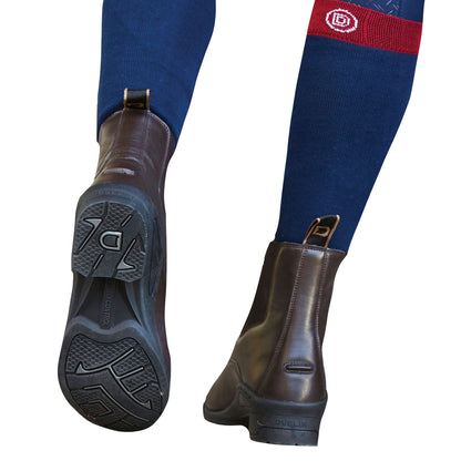 Brown - Side - Dublin Childrens-Kids Altitude Jodhpur Boots