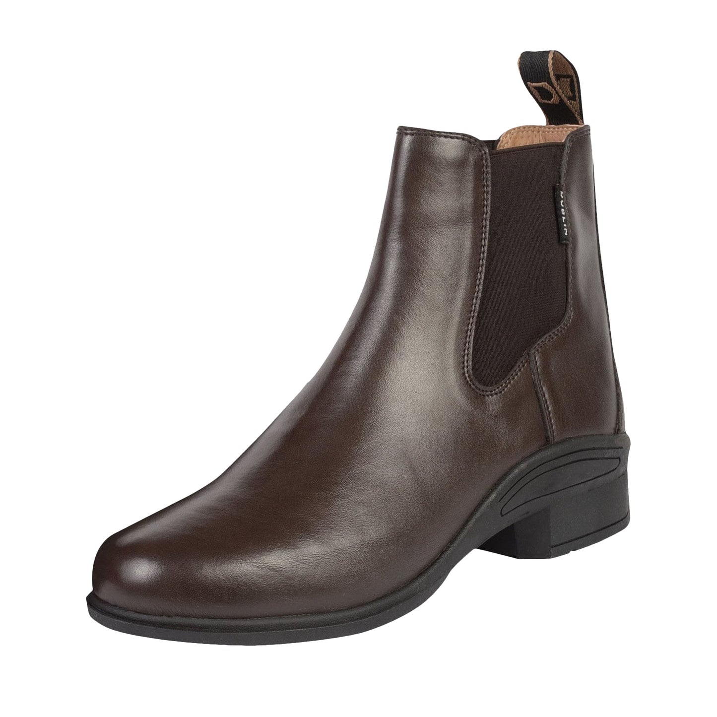 Brown - Front - Dublin Childrens-Kids Altitude Jodhpur Boots