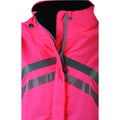 Hi Vis Pink - Lifestyle - Weatherbeeta Unisex Adult Reflective Lightweight Waterproof Jacket