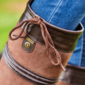 Brown - Lifestyle - Dublin Unisex Adult Husk II Leather Jodhpur Boots