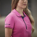 Red Violet - Lifestyle - Dublin Womens-Ladies Lily Capped Sleeved Polo Shirt