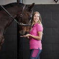 Red Violet - Close up - Dublin Womens-Ladies Lily Capped Sleeved Polo Shirt