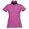 Red Violet - Front - Dublin Womens-Ladies Lily Capped Sleeved Polo Shirt