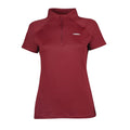 Maroon - Front - Weatherbeeta Womens-Ladies Prime Base Layer Top