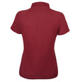 Maroon - Back - Weatherbeeta Womens-Ladies Prime Base Layer Top