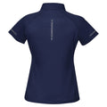 Navy - Back - Weatherbeeta Womens-Ladies Victoria Premium Short-Sleeved Base Layer Top