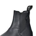 Black - Side - Saxon Unisex Adult Allyn Leather Jodhpur Boots