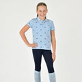 Bluebell - Side - Dublin Childrens-Kids Elyse Short-Sleeved Polo Shirt