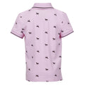 Orchid Pink - Back - Dublin Childrens-Kids Elyse Short-Sleeved Polo Shirt
