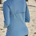 Ocean Blue - Close up - Dublin Womens-Ladies Reese Jacket