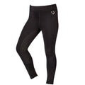 Black - Front - Dublin Childrens-Kids Warm It Thermodynamic Horse Riding Tights