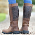Brown - Back - Dublin Unisex Adult Barrow Country Boots