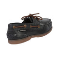 Navy - Back - Dublin Womens-Ladies Wychwood Arena Leather Boat Shoes