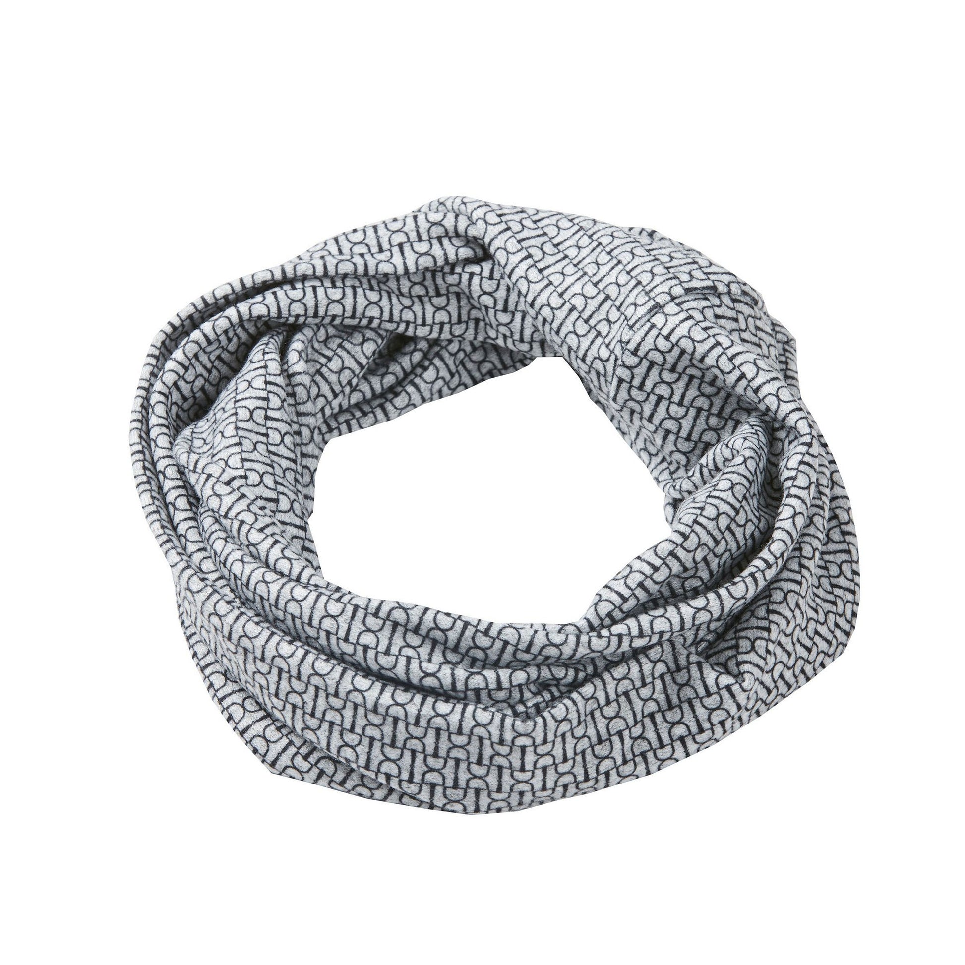 Silver - Front - Dublin Loop Scarf