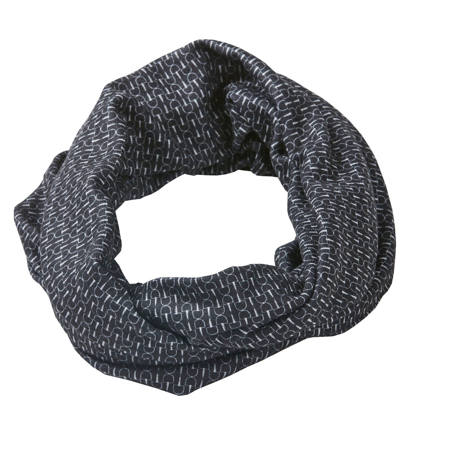Black - Front - Dublin Loop Scarf