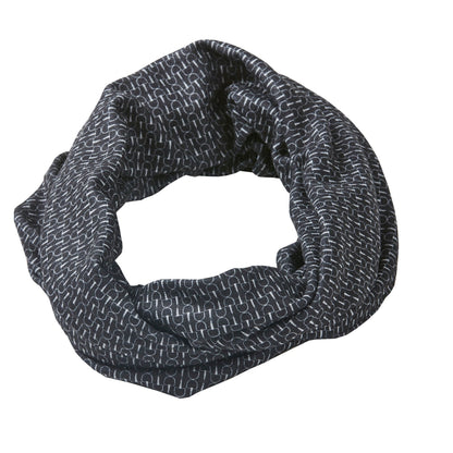Black - Front - Dublin Loop Scarf