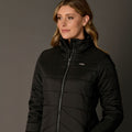 Black - Pack Shot - Weatherbeeta Womens-Ladies Harlow Puffer Jacket