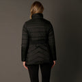 Black - Close up - Weatherbeeta Womens-Ladies Harlow Puffer Jacket