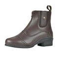 Brown - Front - Dublin Unisex Adult Eminence Zip Leather Paddock Boots