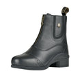 Black - Front - Dublin Unisex Adult Eminence Zip Leather Paddock Boots