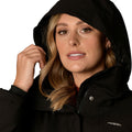 Black - Side - Weatherbeeta Womens-Ladies Kyla Waterproof Jacket