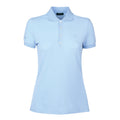 Ice Blue - Front - Dublin Womens-Ladies Lily Capped Sleeved Polo Shirt