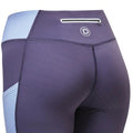 Ink-Ocean Blue - Side - Dublin Womens-Ladies Power Performance Mid Rise Horse Riding Tights