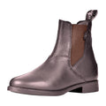 Brown - Front - Saxon Childrens-Kids Allyn Leather Jodhpur Boots