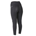 Black - Back - Weatherbeeta Womens-Ladies Veda Horse Riding Tights