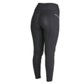 Black - Side - Weatherbeeta Womens-Ladies Veda Horse Riding Tights