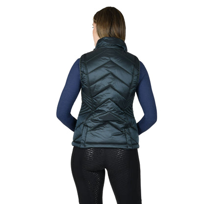 Pine - Back - Weatherbeeta Womens-Ladies Presley Riding Gilet