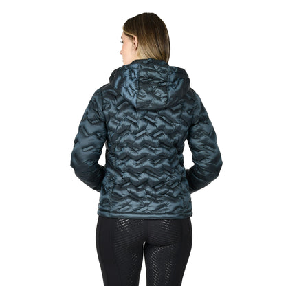 Pine - Back - Weatherbeeta Womens-Ladies Georgia Padded Jacket
