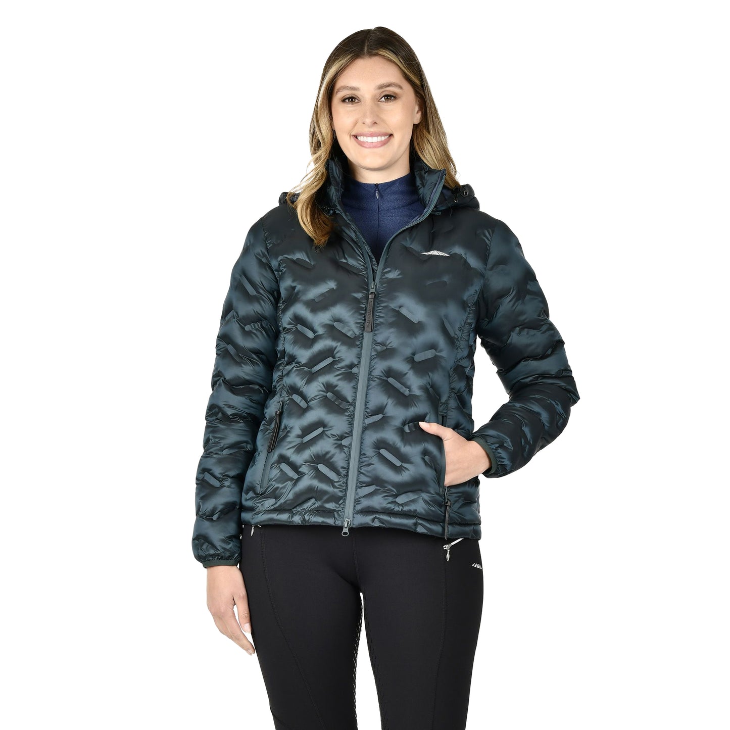 Pine - Front - Weatherbeeta Womens-Ladies Georgia Padded Jacket