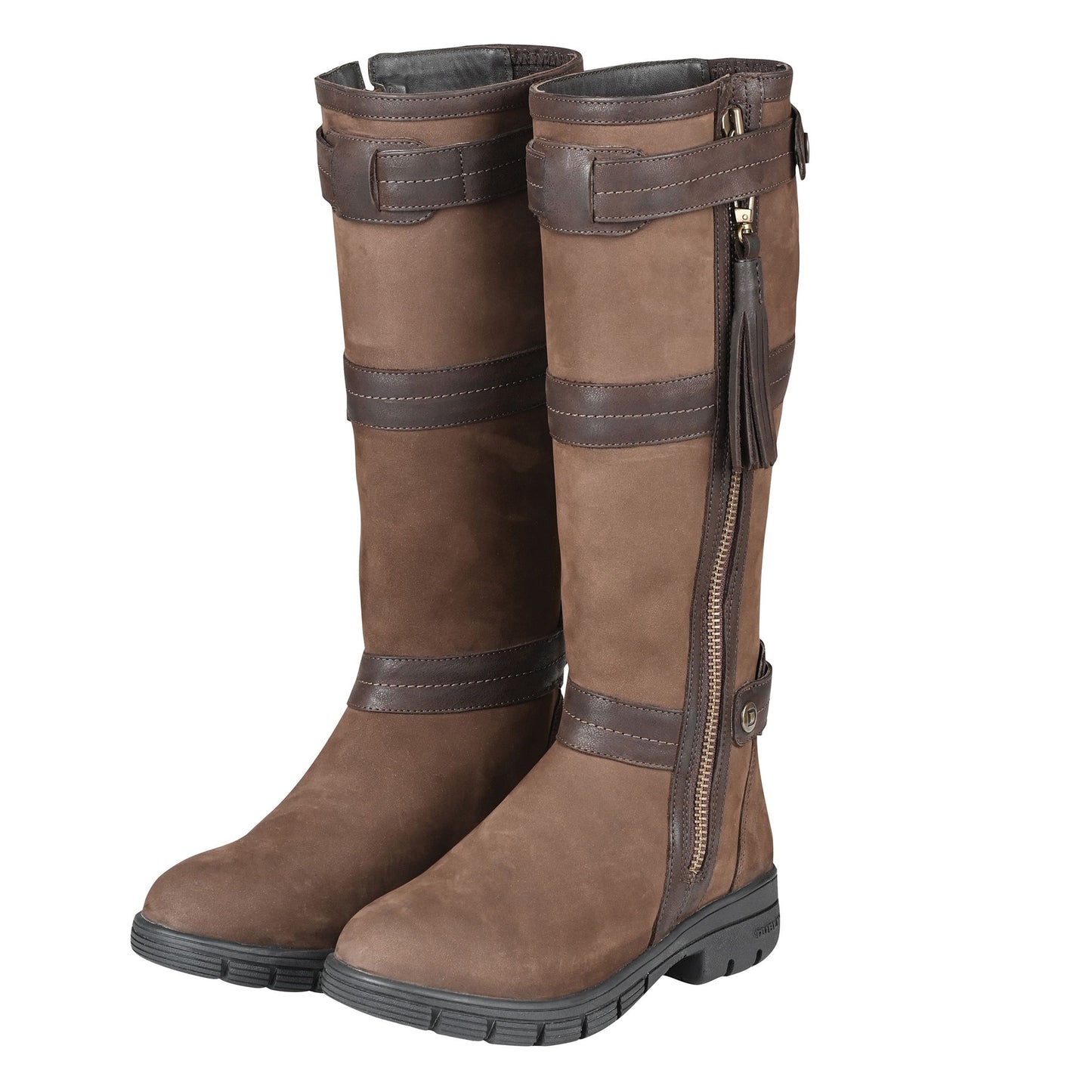 Chocolate - Front - Dublin Womens-Ladies Erne Leather Boots