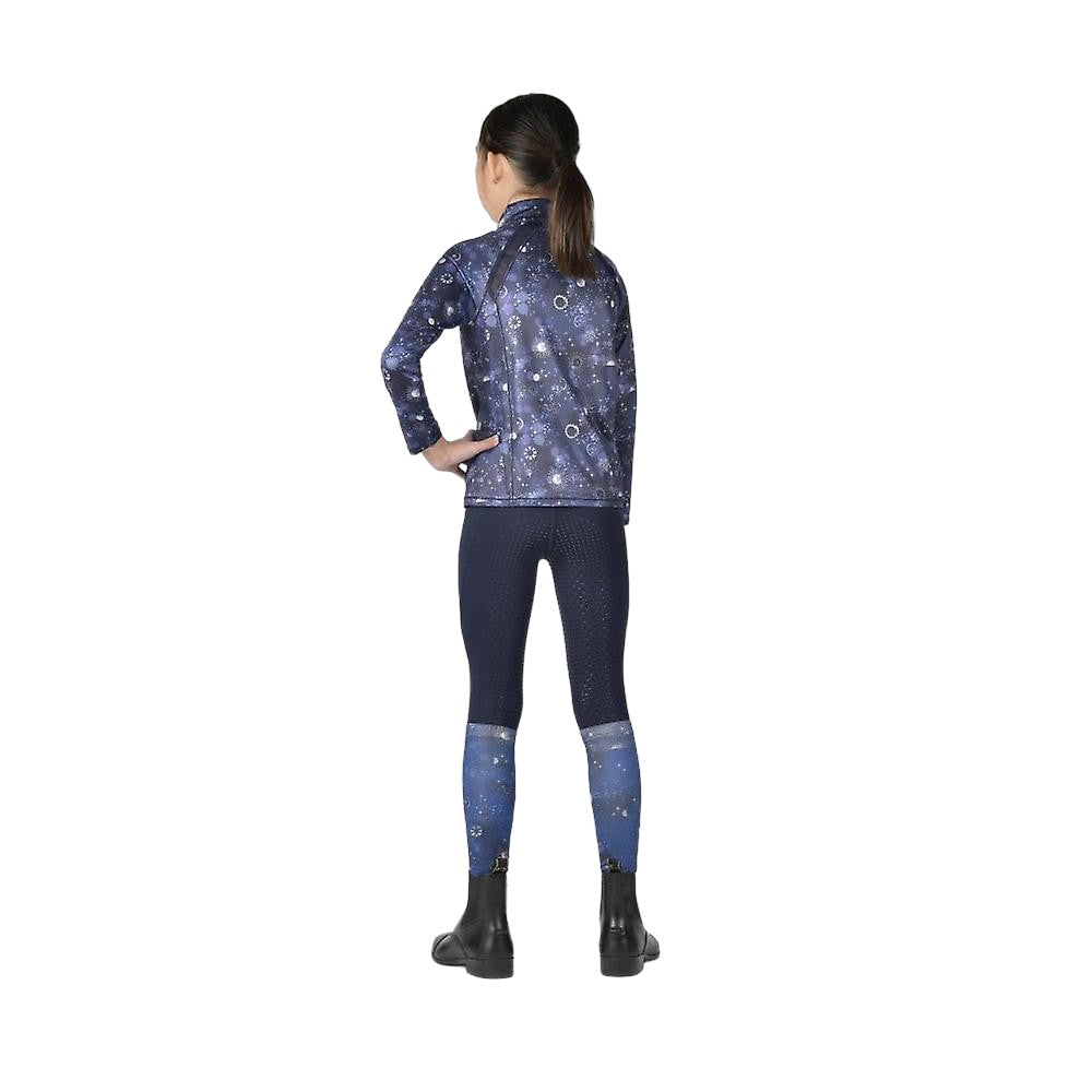 Navy Blue - Back - Dublin Girls Meagan Star Long-Sleeved Shirt