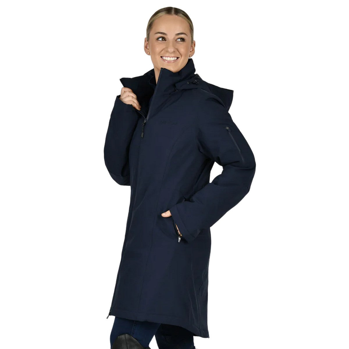 Ink Navy - Pack Shot - Dublin Womens-Ladies Kara Waterproof Jacket