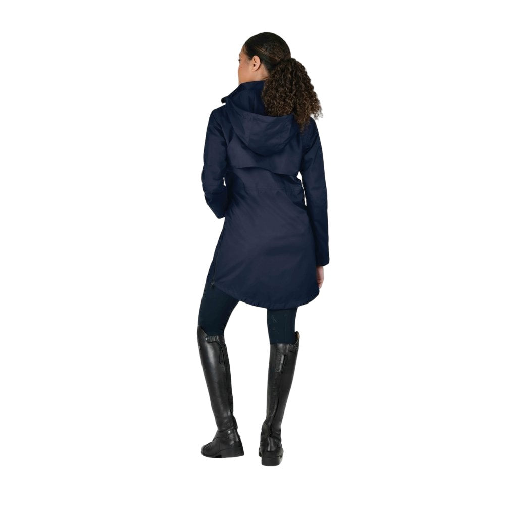 Naval Academy - Back - Dublin Womens-Ladies Larni Longline Waterproof Jacket