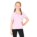 Purple Blush - Front - Dublin Childrens-Kids Darcy Short-Sleeved Polo Shirt