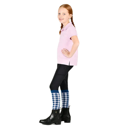 Purple Blush - Side - Dublin Childrens-Kids Darcy Short-Sleeved Polo Shirt