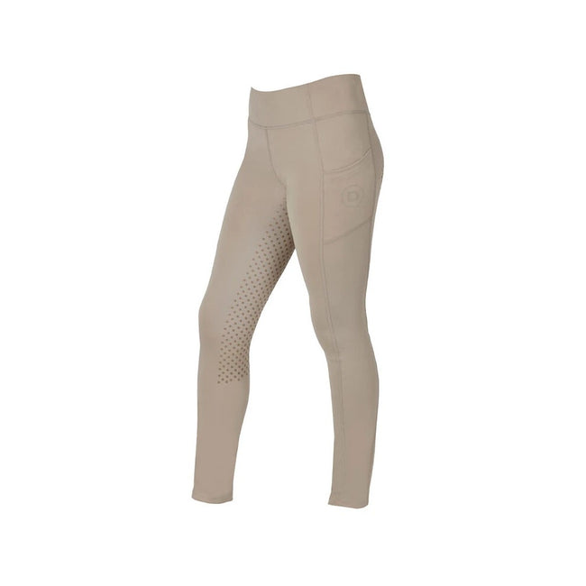 Beige - Front - Dublin Childrens-Kids Everyday Horse Riding Tights