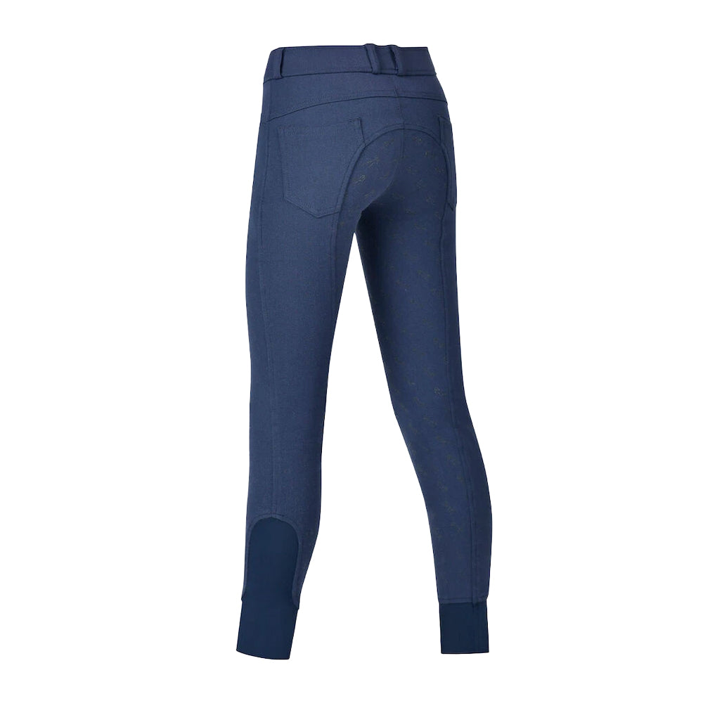 Academy Navy - Back - Dublin Childrens-Kids Cammy Comfort Twill Breeches