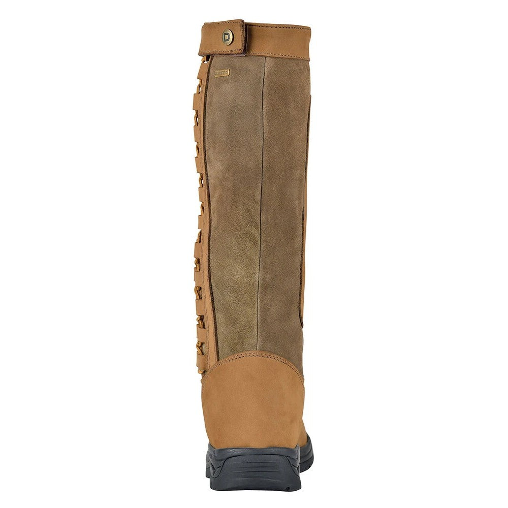 Dark Brown - Back - Dublin Unisex Adult Pinnacle lll Leather Jodhpur Boots