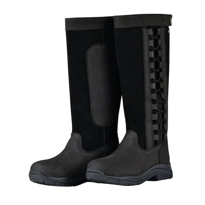 Black - Front - Dublin Unisex Adult Pinnacle lll Leather Jodhpur Boots