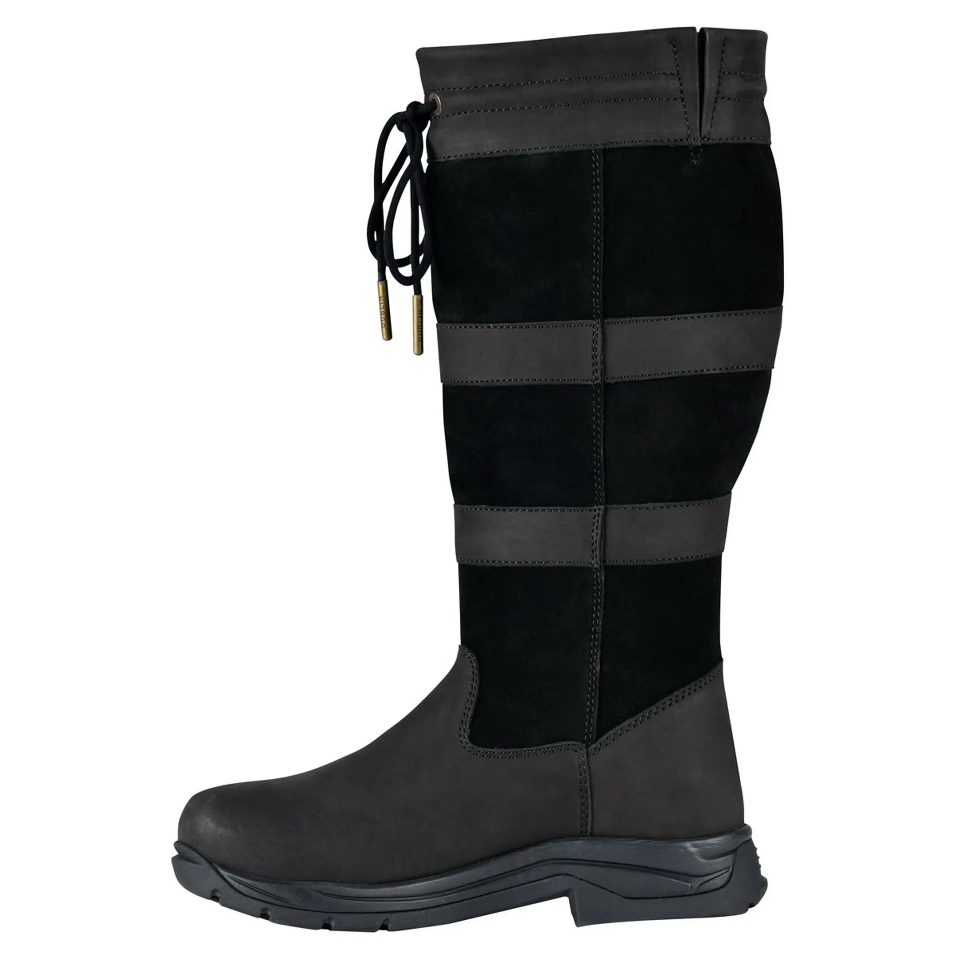 Black - Lifestyle - Dublin Unisex Adult River IV Leather Jodhpur Boots