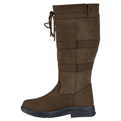 Chocolate - Side - Dublin Unisex Adult River IV Leather Jodhpur Boots