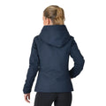 Navy - Back - Weatherbeeta Womens-Ladies Protect High-Neck Jacket